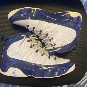 Jordan 9 unc used no box size 9